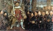 HOLBEIN, Hans the Younger, Henry VIII and the Barber Surgeons sf